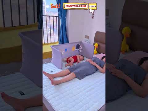 Stop Nighttime Falls: Ultra-Safe Baby Bed Rail
