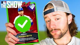 How To UNLOCK *99* MOOKIE BETTS | MLB The Show 24