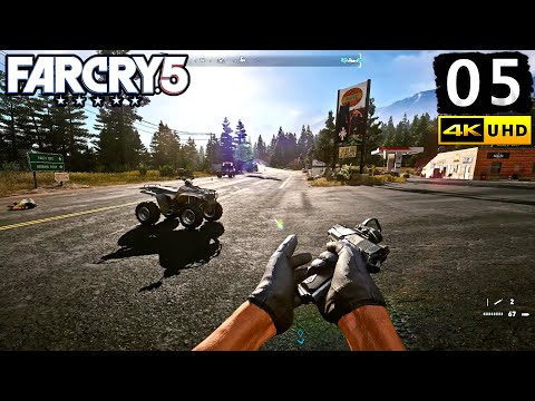 Far Cry 5 Gameplay Walkthrough Part 5 - PC 4K 60FPS No Commentary