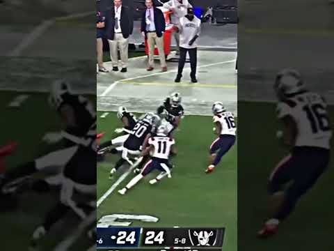 Moments Before Disaster 😬 (Patriots vs. Raiders)