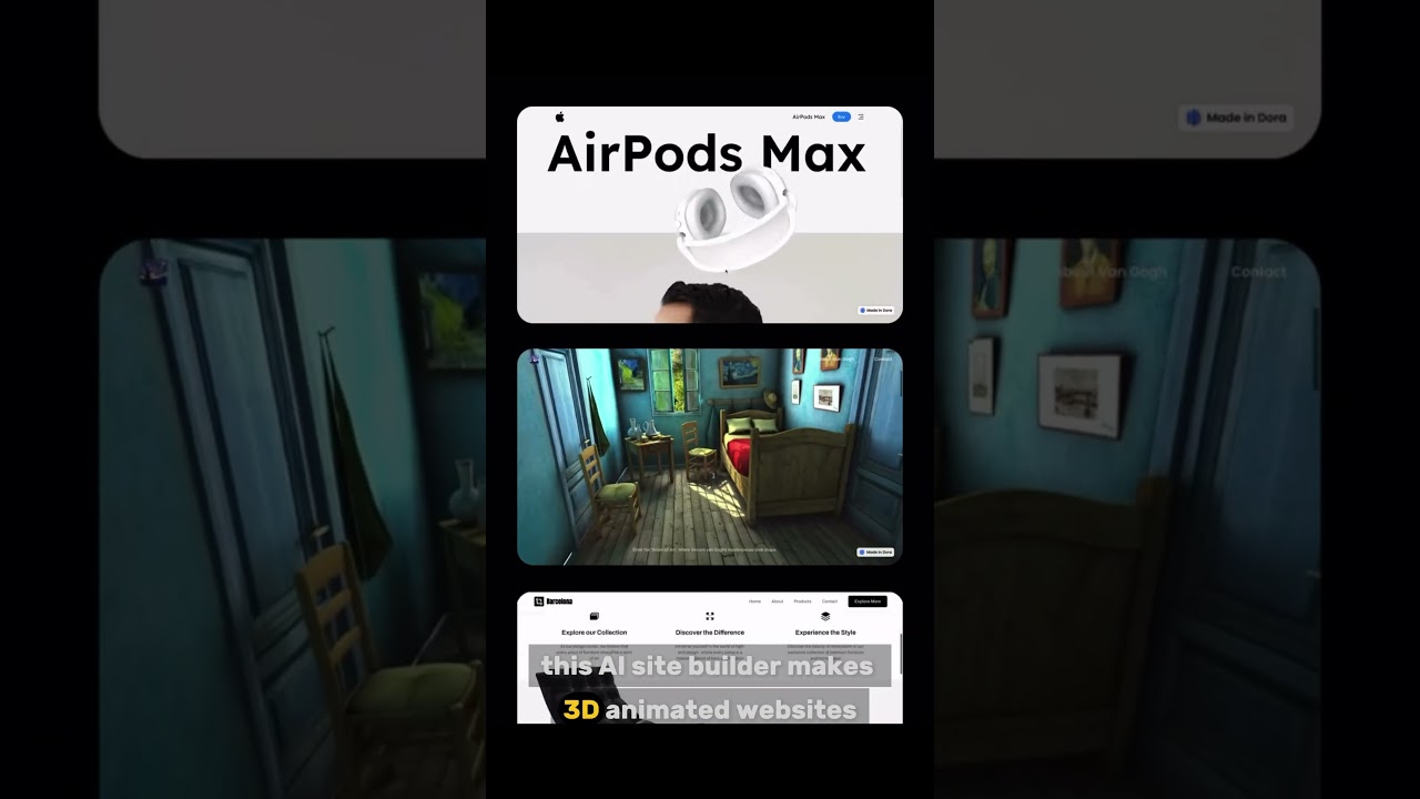 This AI Builds Websites in Seconds (3D & Free 🚀)