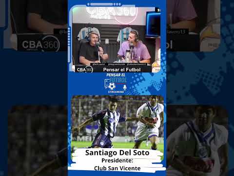 Invitado: Santiago pájaro Del Soto #futbol #parati #talleres #sanvicente #cordoba