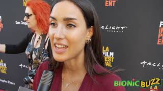 Sarah Kazemy Interview at World Premiere of This Teacher video