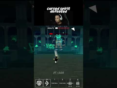 I Defeat Cursed Spirit Death Ball😱🔥