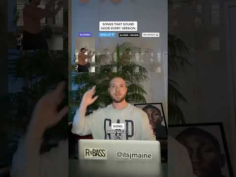 Songs That Sound Good Every Version: Vantage 50//50 #shorts #slowed #spedup #music