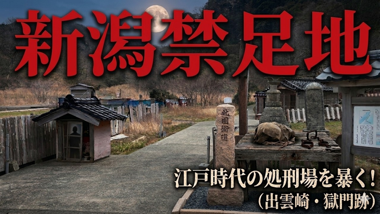 【禁忌】行っちゃダメ！出雲崎にあった処刑場「尼瀬獄門跡」、ホントにあった「首塚」の呪いと慈悲