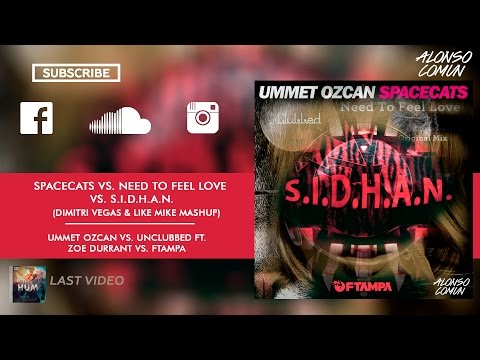 Spacecats vs. Need To Feel Loved vs. S.I.D.H.A.N. (Dimitri Vegas & Like Mike Mashup)