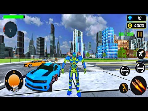 Bus Robot Car Transform War –Police Robot Android Gameplay