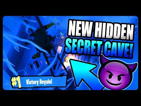 NEW SECRET HIDDEN CAVE LOCATION! (FORTNITE SEASON 7) Video