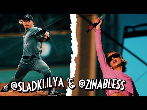 Ilya Sladzinski & Zina Kupriyanovich / First baseball training @zinabless