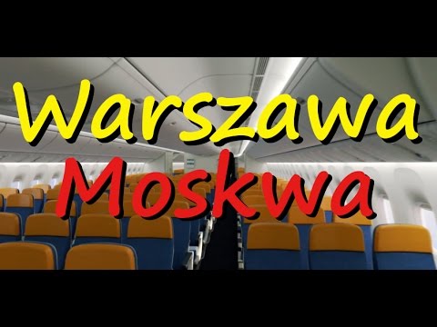 Airbus A320 Aeroflot Warsaw - Moscow Economy Class