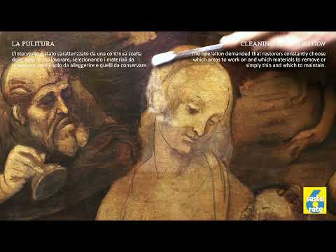 zoom arte  firenze Il restauro dell' Adorazione dei Magi di Leonardo da Vinci
