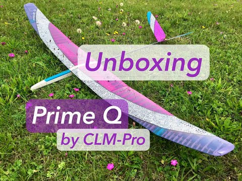 Prime Q by CLM-Pro F3L Glider |Unboxing| #soaring #glider #unboxing #gliderstore