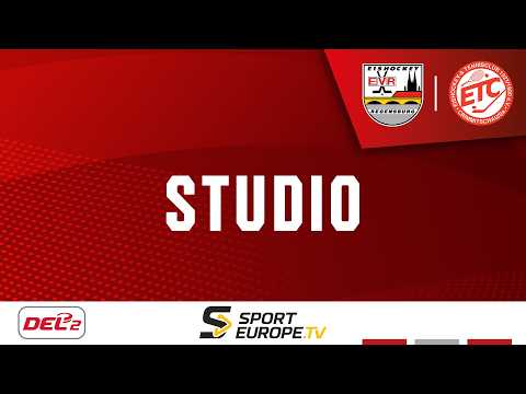 Studio vom 13.02.2026 - EV Regensburg - ETC Crimmitschau - 13.02.2026