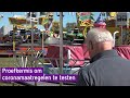 Enorme kermis wordt opgebouwd, maar niemand mag komen