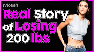 r/loseit I REAL STORY OF LOSING 200 IBS
