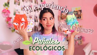 Mi EXPERIENCIA con los PAÑALES ECOLÓGICOS 🌎🌱 Valen la Pena Pañales de tela