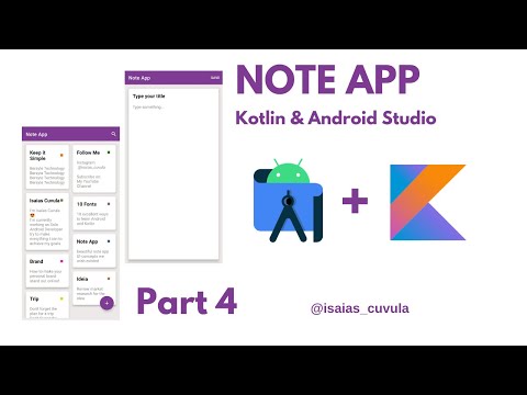 MVVM Note App | Create, Save & Display Notes in RecyclerView | Part 4