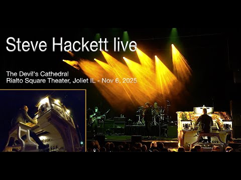 Nick D'Virgilio - Steve Hackett Live - The Devil's Cathedral - Joliet, IL Nov 6, 2025