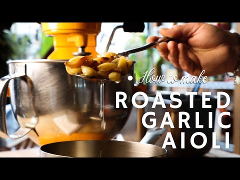 How to make Roasted Garlic Aioli