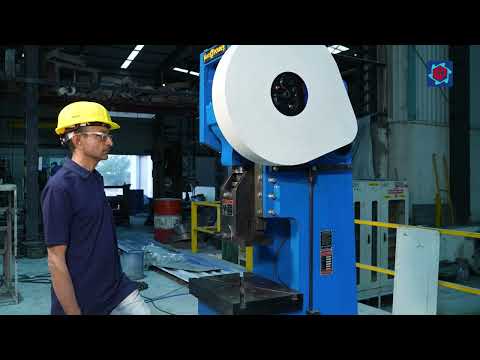 Mechanical Power Press Machine | Max Power Engineers | Heavy-Duty Metal Stamping Press