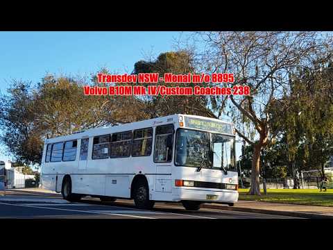 Transdev NSW m/o 8895: Volvo B10M Mk 4 (ZF/Custom Coaches 238)