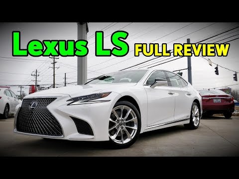 2018 Lexus LS 500: FULL REVIEW | LS 500h & F-Sport