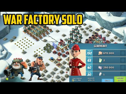 Boom Beach War Factory Solo