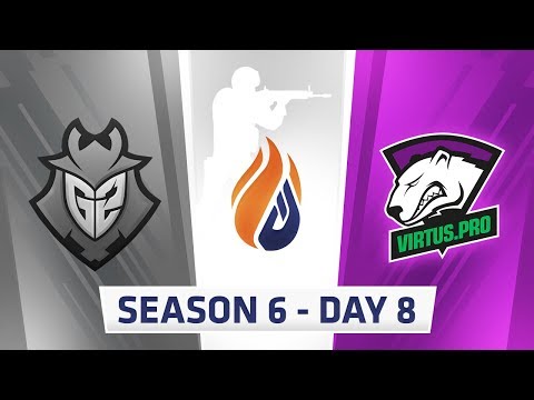 ECS Season 6 Day 8 G2 vs Virtus.Pro - Dust2
