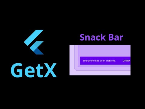 Flutter GetX Tutorial 2022 Snackbar in GetX Flutter 2 5 Android iOS Snack Bar App Development