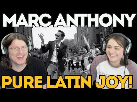 MARC ANTHONY - Vivir Mi Vida | FIRST TIME COUPLE REACTION | A Joyful Latin Anthem!