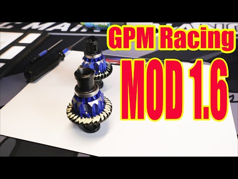 🔥🔥Traxxas XRT RC CAR MORE BITE ➡️GPM MOD 1.6 DIFF GEARS