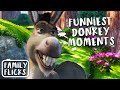 All The Funniest Donkey Moments From Shrek Family Flicks