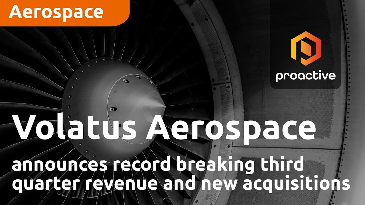 Volatus Aerospace announces record breaking third quarter revenue and new acquisitions