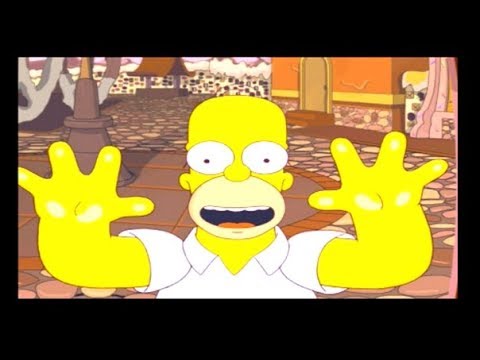 The Simpsons Game PS2 100% Playthrough Part 1