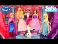 Barbie Musical Light Up Castle Disney Frozen Elsa ...