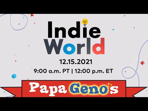 Indie World Showcase 12.15.2021 LIVE STREAM - PapaGenos