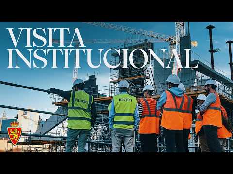 VISITA INSTITUCIONAL | Ibercaja Estadio e Ibercaja Romareda, referentes en el fútbol internacional