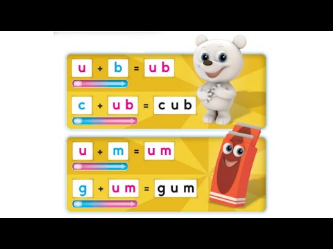Oxford Phonics World student book level 2 - short vowels - disc 2 - unit 8 - short u - ub um - cub