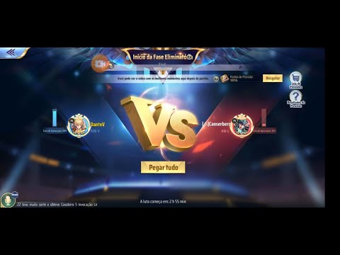 🔴 GRANDE FINAIL JAMIEL , DANTE VS CANSERBERO -  SAINT SEIYA AWAKENING