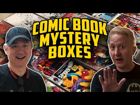 Assembling the Mystery Mail Call with my Dad at MillGeekComics // VLOG