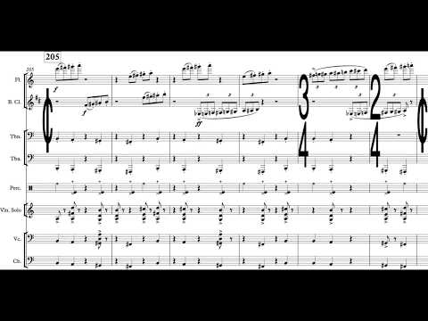 Quinn Mason - Concerto for Violin and Small Orchestra (2017-18) [Score-Video]