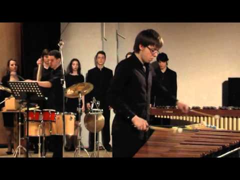 N.J.Zivkovic UNEVEN SOULS for marimba solo and percussion trio