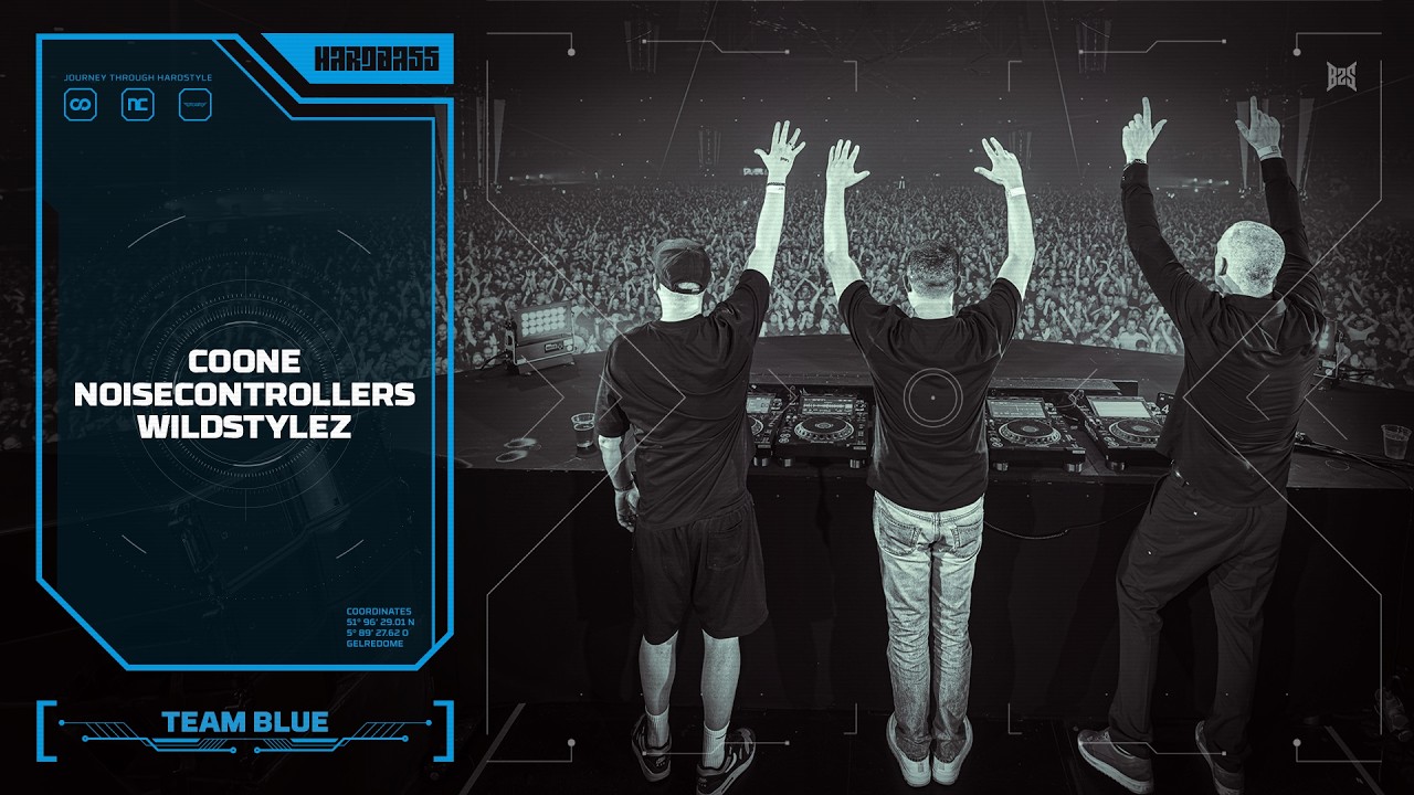 Team Blue: Coone, Noisecontrollers & Wildstylez | Hard Bass 2026