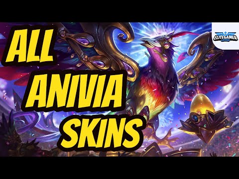 All Anivia Skins Spotlight League of Legends Skin Review