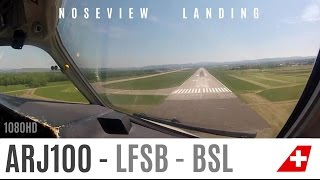 preview picture of video 'ARJ Manual Landing in Basel : Gopro2 HD test'
