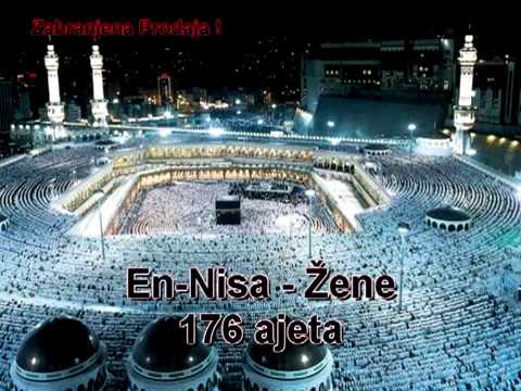 En Nisa - Žene Kur'an na Arapski sa prijevodom značenja na Bosanski