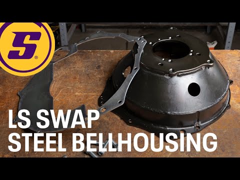 LS Swap Transmission Adapter Steel Bellhousing 5-Speed Conversion