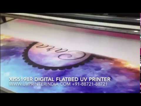 Primus digital flatbed led uv printer