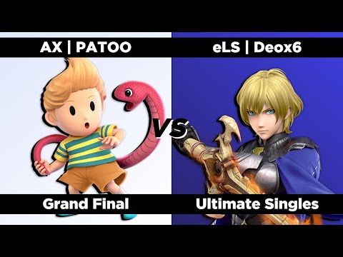 Super Smash Qwertz #14 - Grand Final - AX | PATOO (Lucas) vs. eLS | Deox6 (Byleth)